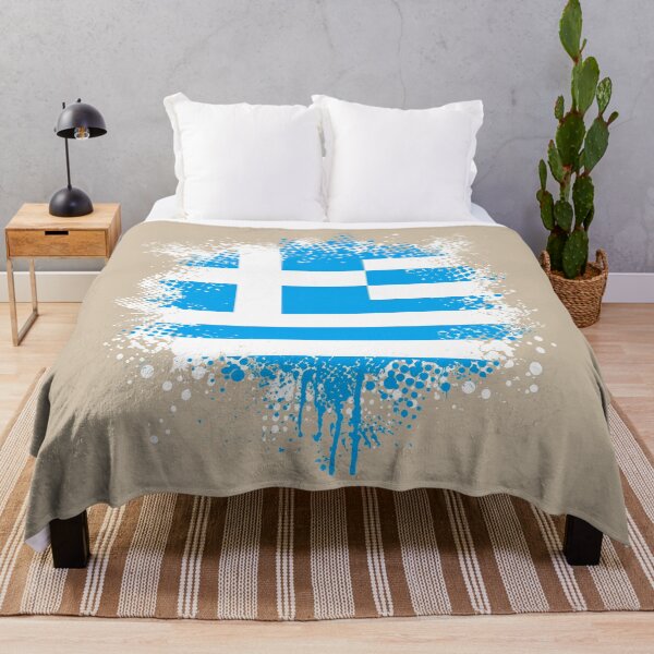 Item preview, Flag of Greece - Splat designed and sold by pixelinga.