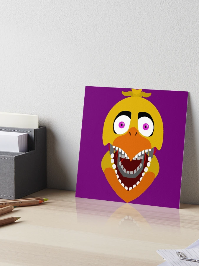 Withered Chica (Five Nights at Freddy's)  Art Board Print for Sale by  TheMaskedHunter