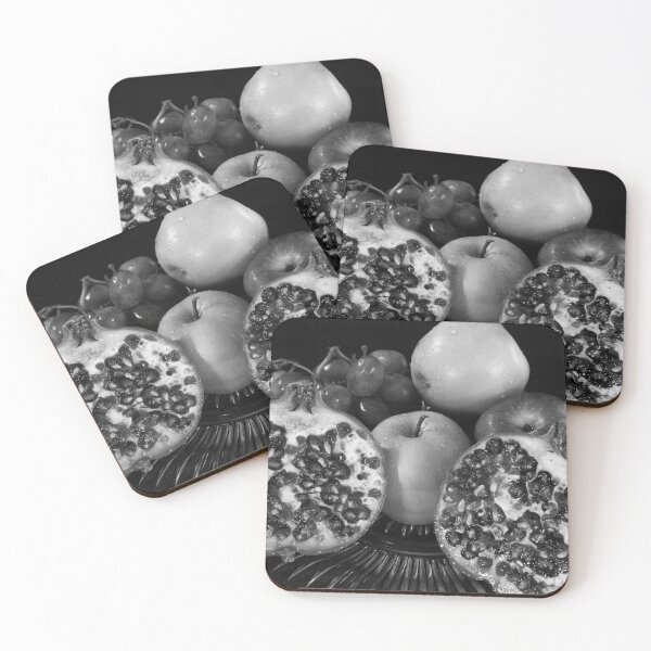 Item preview, Pomegranate Open in Black and White designed and sold by Allen Penton.