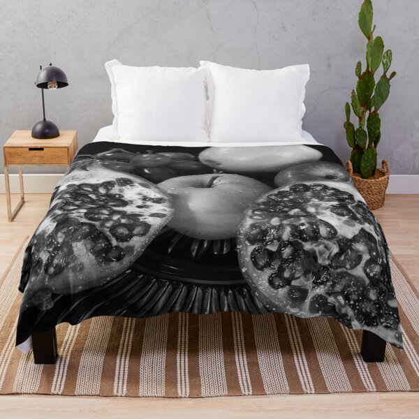 Item preview, Pomegranate Open in Black and White designed and sold by Allen Penton.