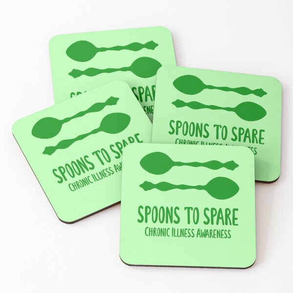 Item preview, Spoons To Spare - Chronic Illness Awareness (Green) designed and sold by KelseyLovelle.