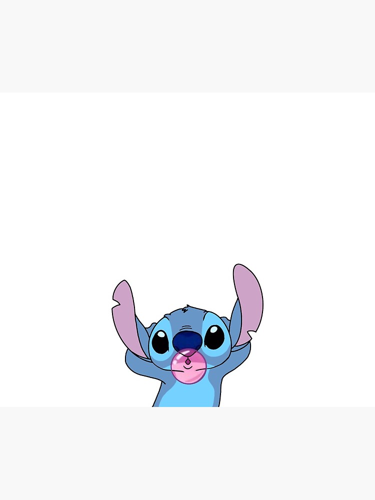 Stitch with bubblegum Greeting Card for Sale by Andrea Perez