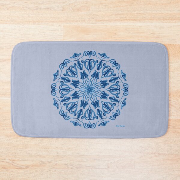Item preview, Blue shield at sunrise designed and sold by olgaramos.