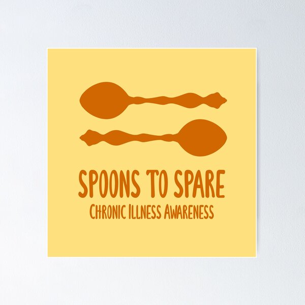Item preview, Spoons To Spare - Chronic Illness Awareness (Orange) designed and sold by KelseyLovelle.