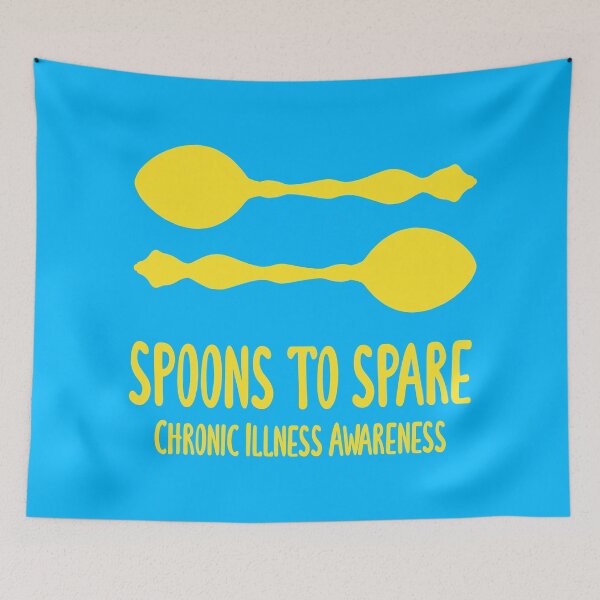 Item preview, Spoons To Spare - Chronic Illness Awareness (Yellow) designed and sold by KelseyLovelle.