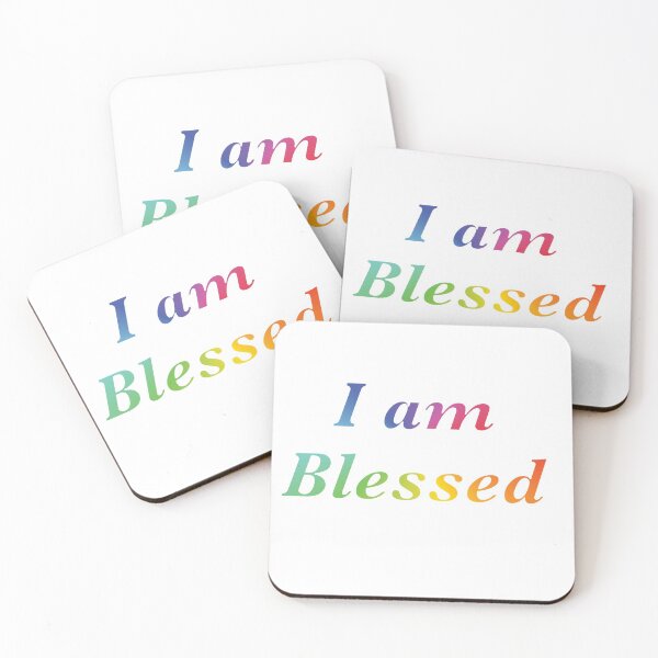 Item preview, rainbow blessed designed and sold by Samantha La Pietra.