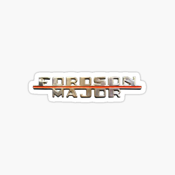 Artikel-Vorschau von Jahrgang 1959 Fordson Major Traktor Logo, designt und verkauft von soitwouldseem.