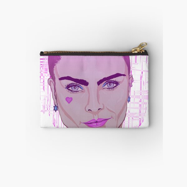 Item preview, Cara-ra-ra, Cara Delevingne on distorted pink designed and sold by Happyoninside.