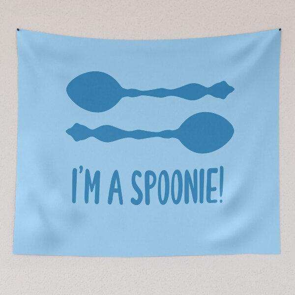 Item preview, I'm A Spoonie! (Blue) designed and sold by KelseyLovelle.