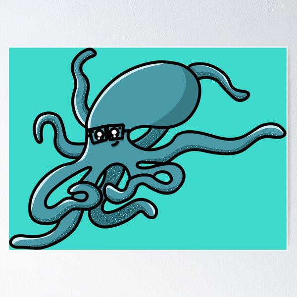 Item preview, Cute Octopus designed and sold by Yaad.