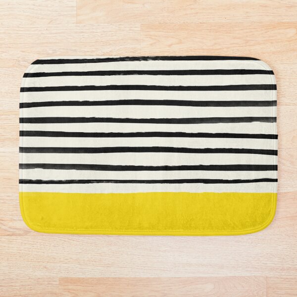 Sunshine x Stripes Bath Mat