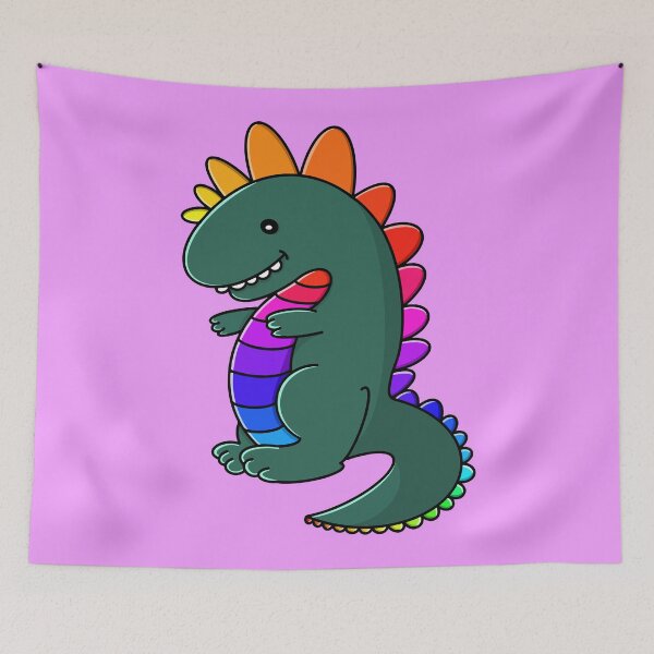 Item preview, Cute Green Dinosaur designed and sold by Yaad.