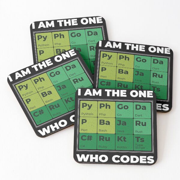 Item preview, Programming languages table designed and sold by Frergo.