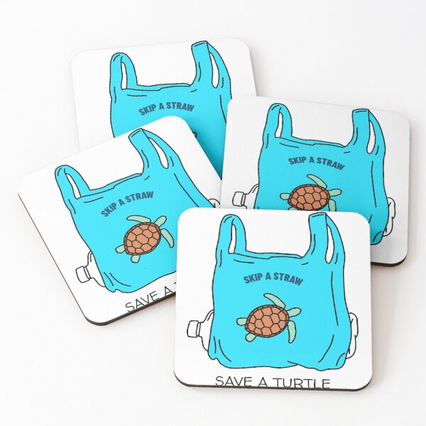 Item preview, Save A Straw Save Turtle designed and sold by salthyshop.