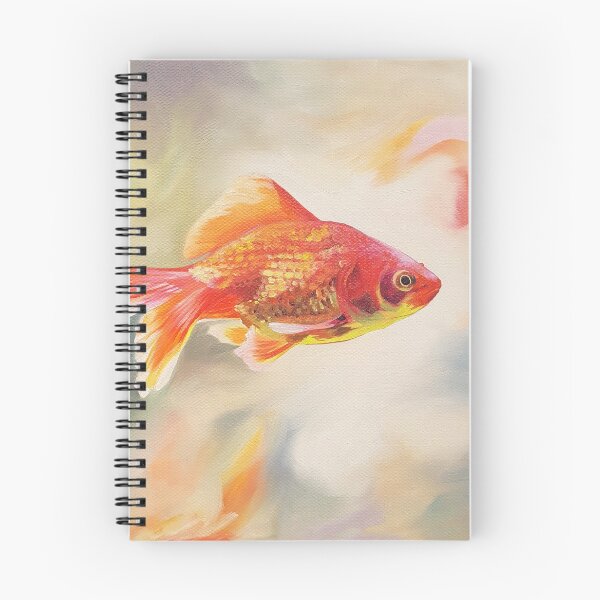Item preview, Goldfish painting designed and sold by Emily Bickell.