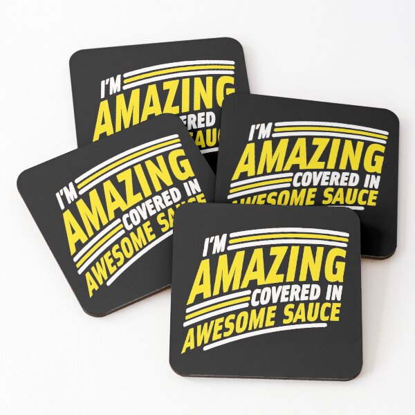 Item preview, Awesome Sauce Tee T-shirt Yellow Black designed and sold by ArtikIceTees.