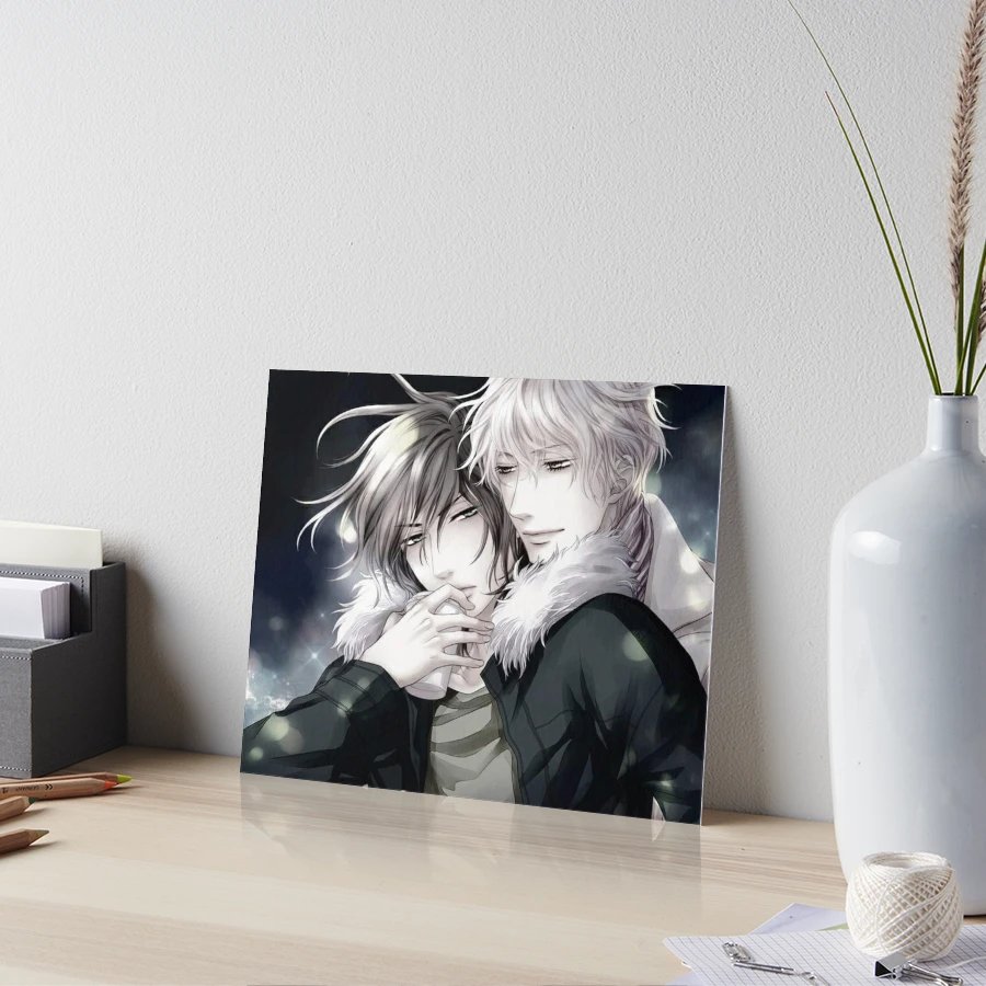 yaoi couple Art Board Print by luna43