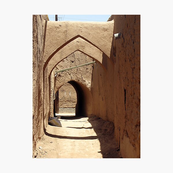 Item preview, Streets of Yazd, Iran designed and sold by Yulia Manko.