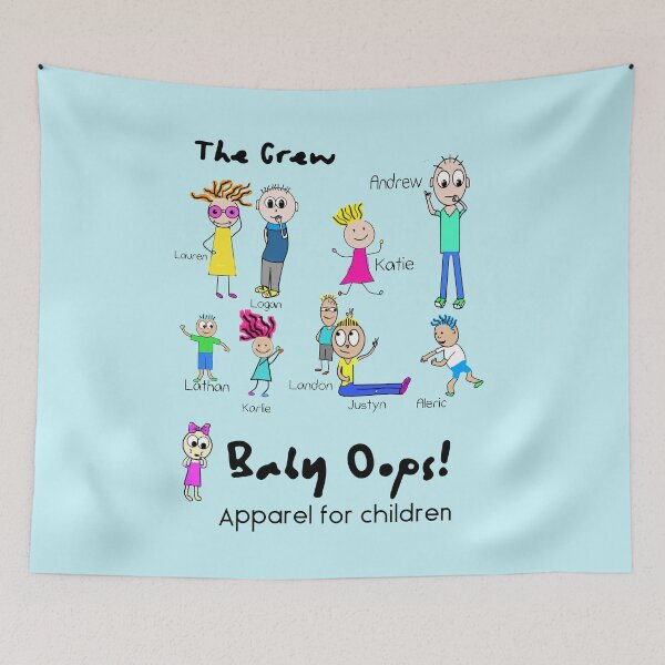 Item preview, The Baby Oops! Crew (Large version) designed and sold by CRHerrera.