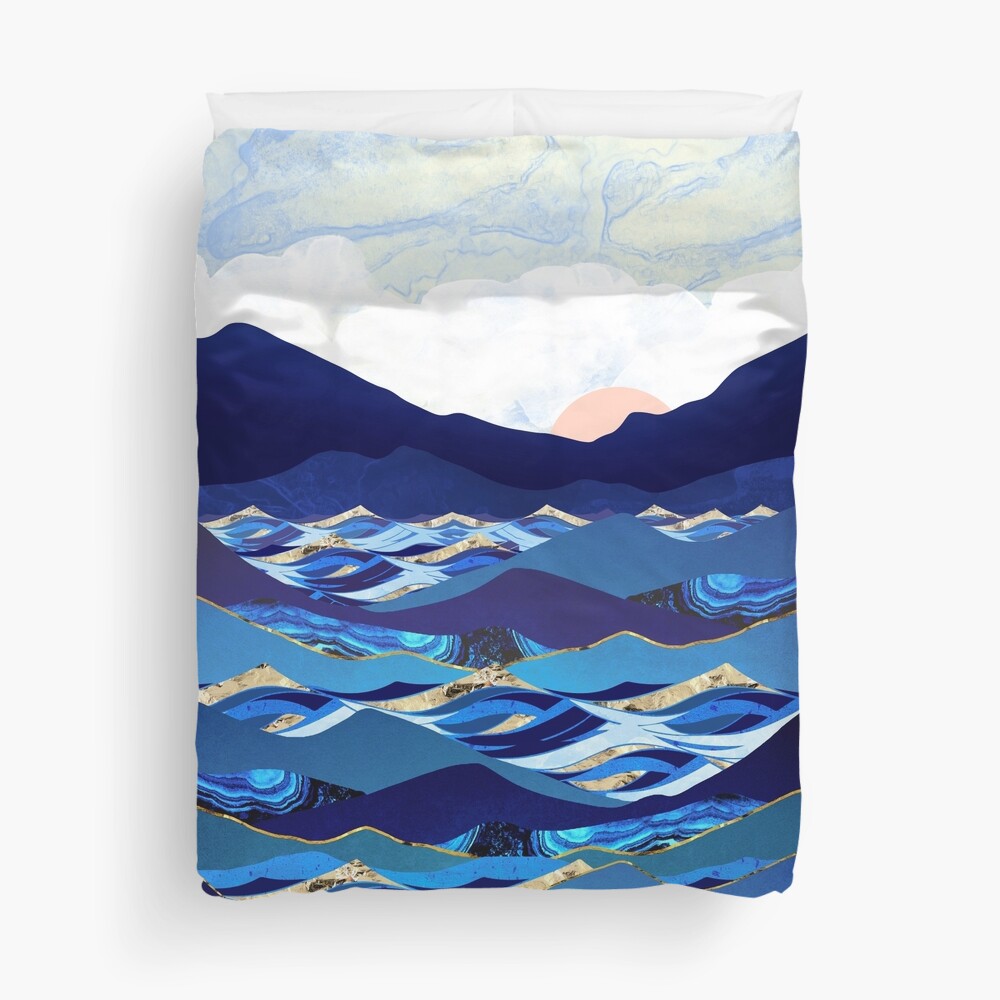 Ocean Blue Duvet Cover