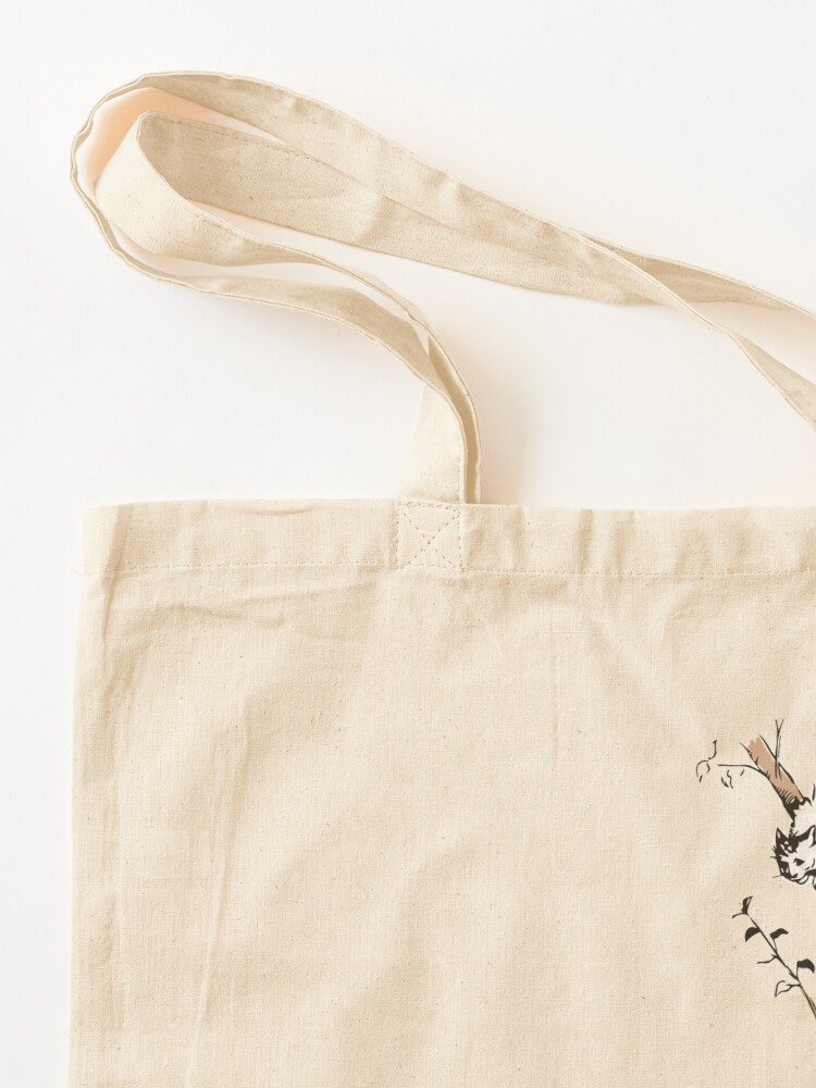 Alternate view of Grinning cat Tote Bag