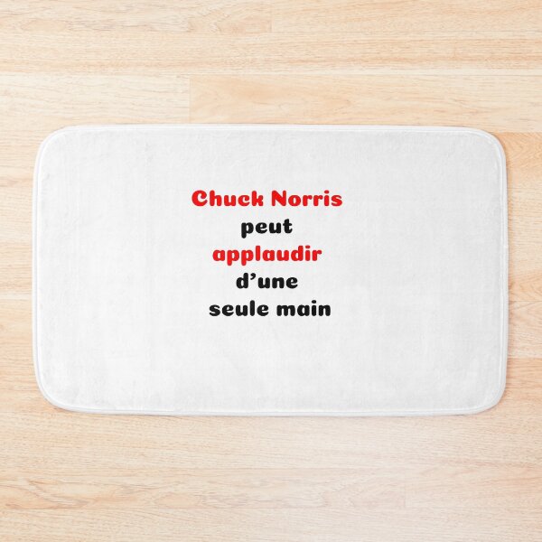 Item preview, Quote, Chuck Norris, "Applaud with One Hand" designed and sold by LaurentRuiz.