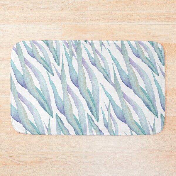 Item preview, Abstract Blue and Green Leaves designed and sold by FinnBear.