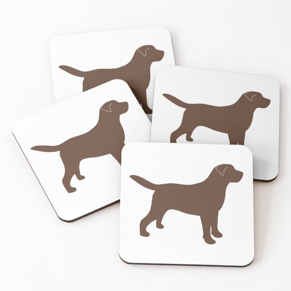 Item preview, Chocolate Lab Silhouette designed and sold by samauer.