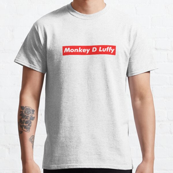 White Monkey Meme T Shirts Redbubble - luffy new age t shirt roblox