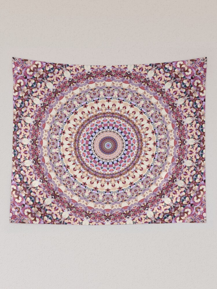 Floral mandala online tapestry