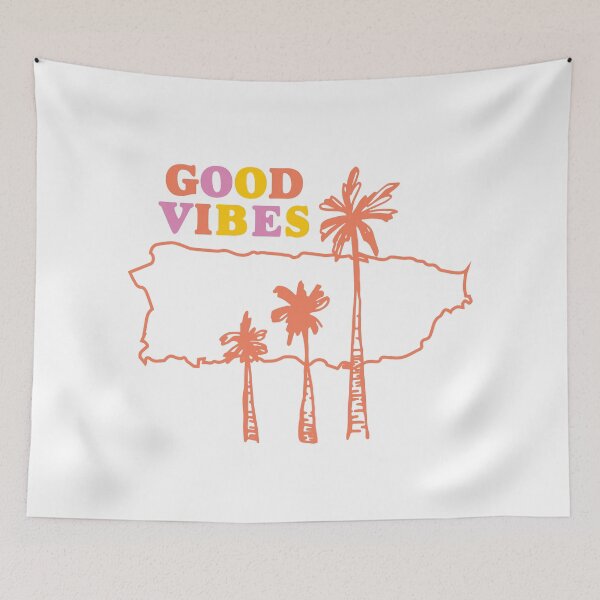 Item preview, Good Vibes Puerto Rico  designed and sold by salthyshop.
