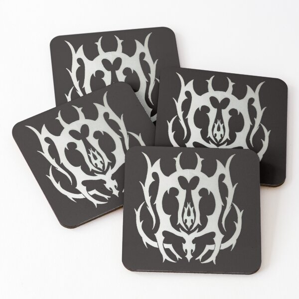 Item preview, Tribal Design white on black designed and sold by Wolfman-art.