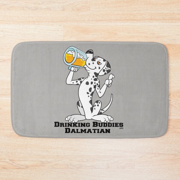 Item preview, Dalmatian Dog Beer Drinking Buddies Series Cartoon  designed and sold by 3sistersrock.