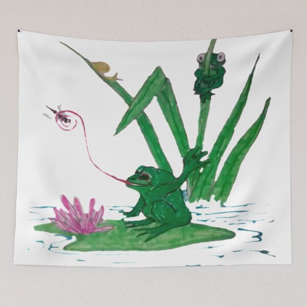 Item preview, Frogs day out designed and sold by BellsPainting.