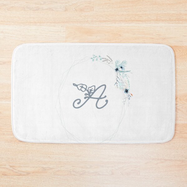 Item preview, Geometric Floral Monogram - A  designed and sold by WithTheStones.