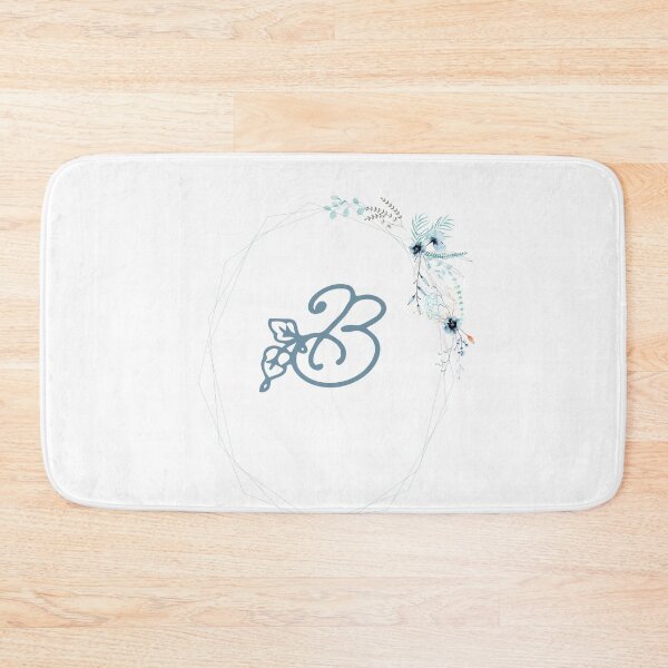Item preview, Geometric Floral Monogram - B designed and sold by WithTheStones.