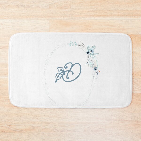 Item preview, Geometric Floral Monogram - D designed and sold by WithTheStones.