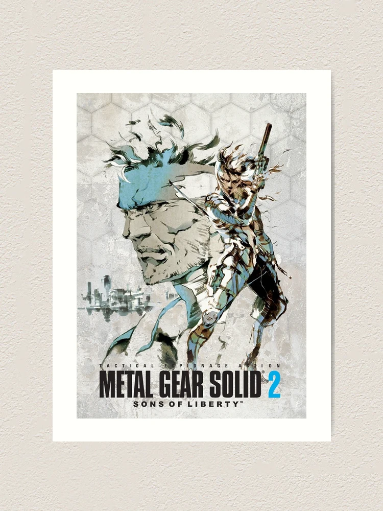Metal Gear Solid 2 poster