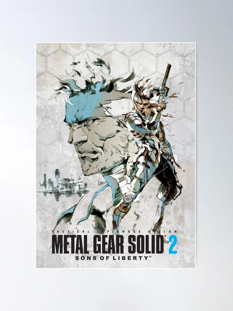 メタルギアソリッド2 ポスター METAL GEAR ソリッドスネーク