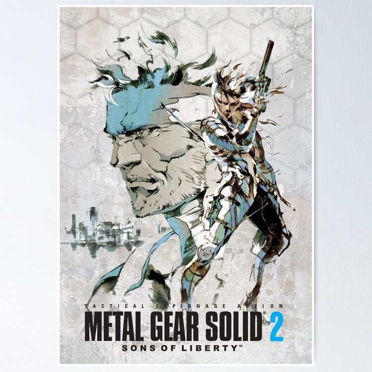Metal Gear Solid 2 poster