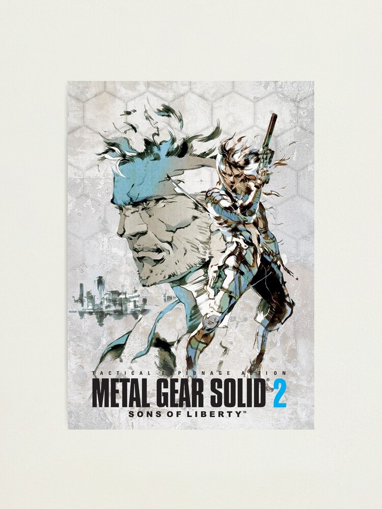 L GEAR SOLID 2 ポスター B3 Metal Gear Solid 2 poster