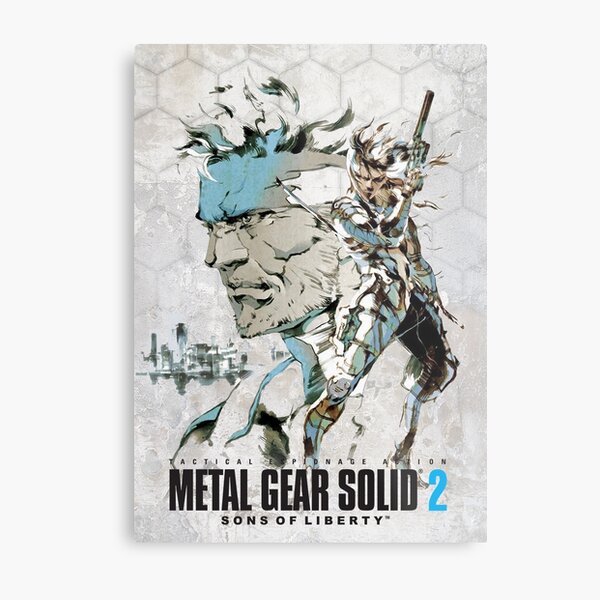 Aperçu de l'œuvre Affiche Metal Gear Solid 2 créée et vendue par PFCpatrickC.