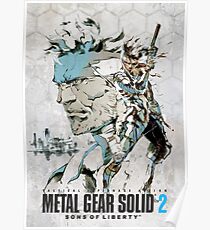 Metal Gear Solid 2 poster Poster
