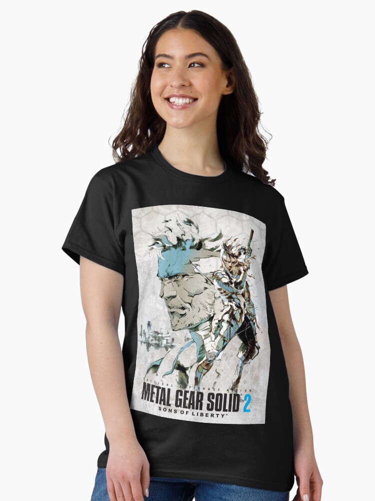 Thumbnail 2 of 7, Classic T-Shirt, Metal Gear Solid 2 poster designed and sold by PFCpatrickC.