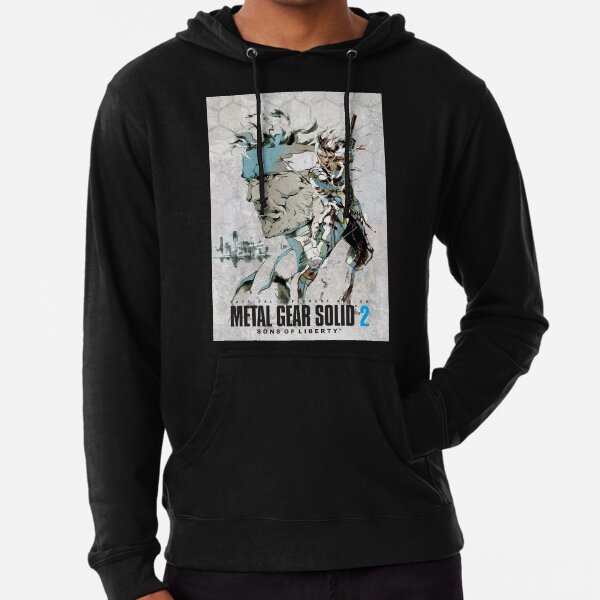 Metal Gear Solid 2 poster Lightweight Hoodie for Sale by PFCpatrickC Redbubble