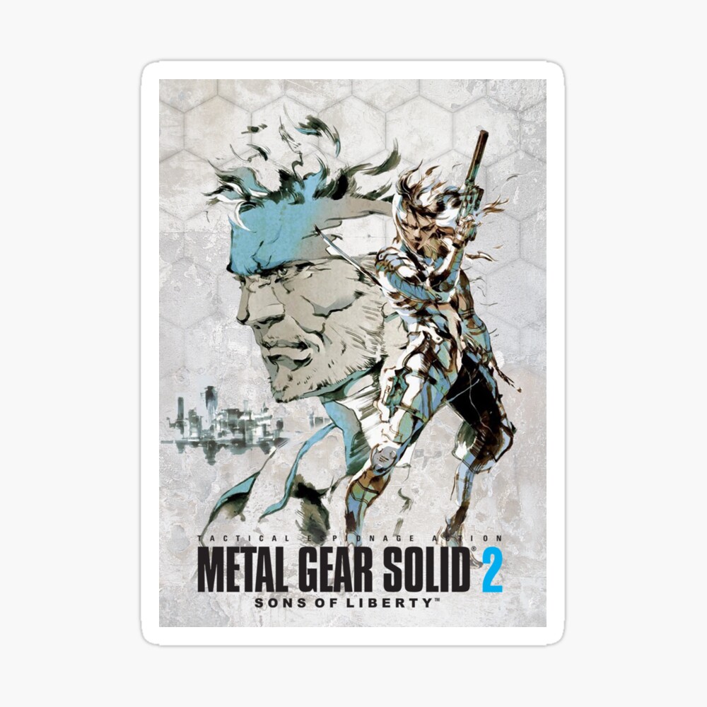 【未使用品】L GEAR SOLID４B2ポスター Metal Gear Solid 2 poster