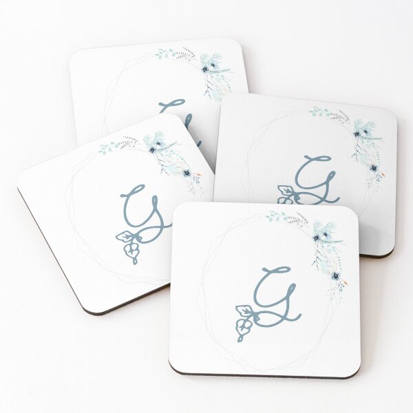 Item preview,  Geometric Floral Monogram - G designed and sold by WithTheStones.