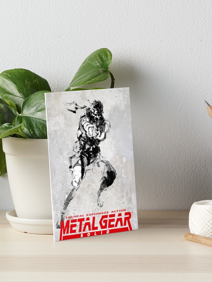 Metal Gear Solid 2 poster Art Board Print for Sale by PFCpatrickC