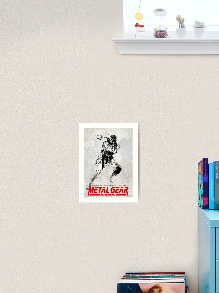 Metal Gear Solid 4 Poster Poster for Sale by PFCpatrickC