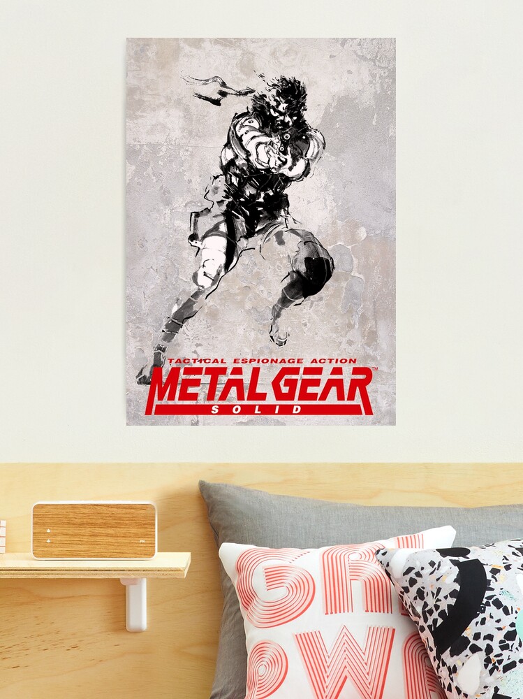 Metal Gear Solid 4 Poster Poster for Sale by PFCpatrickC